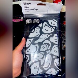 NIKE smile drop print swim cap